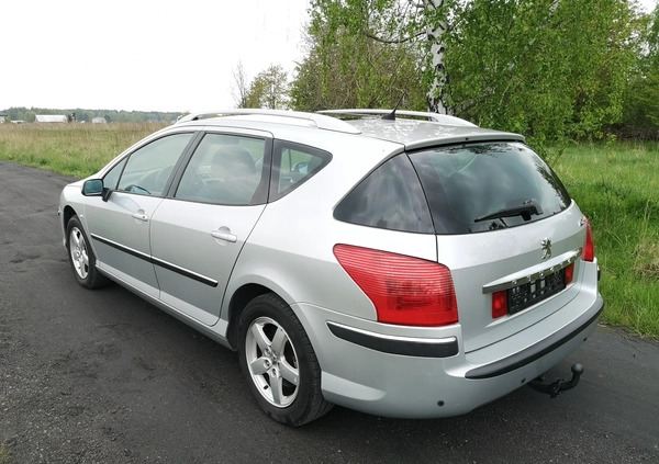 Peugeot 407 cena 10900 przebieg: 221000, rok produkcji 2006 z Ryki małe 781